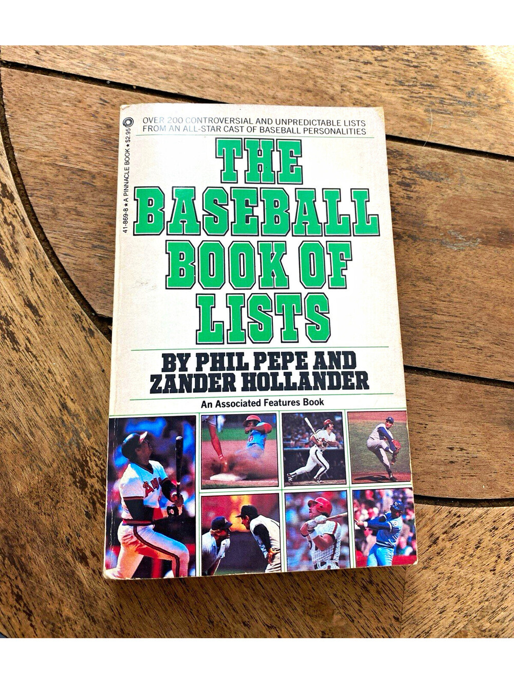Associated Features The Baseball Book of Lists by Phil Pepe,